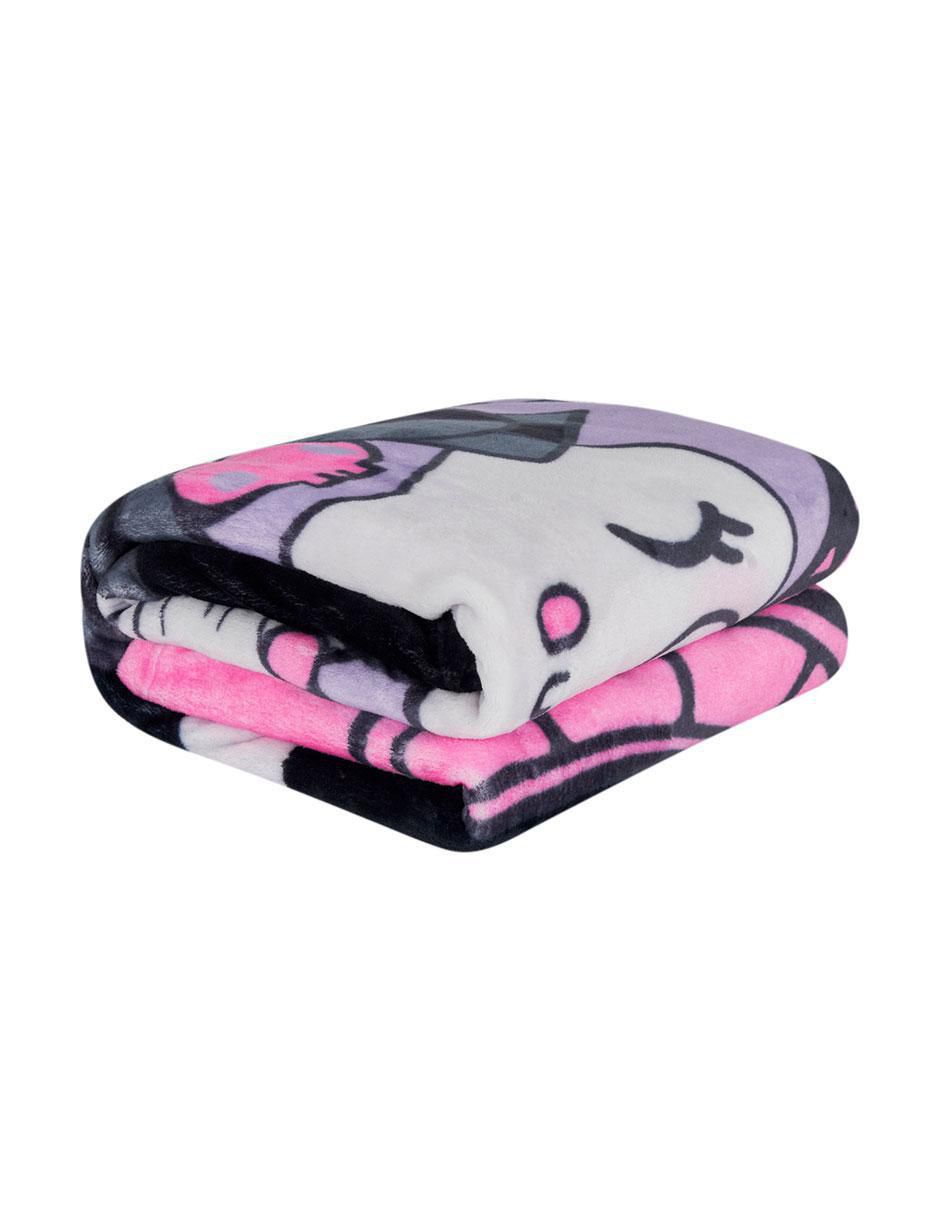 Cobertor Kuromi Frazada Dark estampado infantil 5