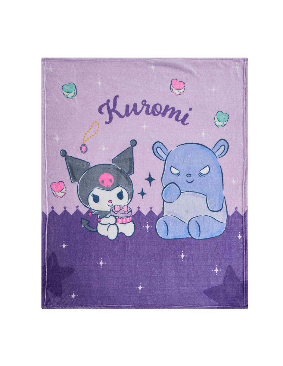 Cobertor Kuromi Fantastic estampado infantil