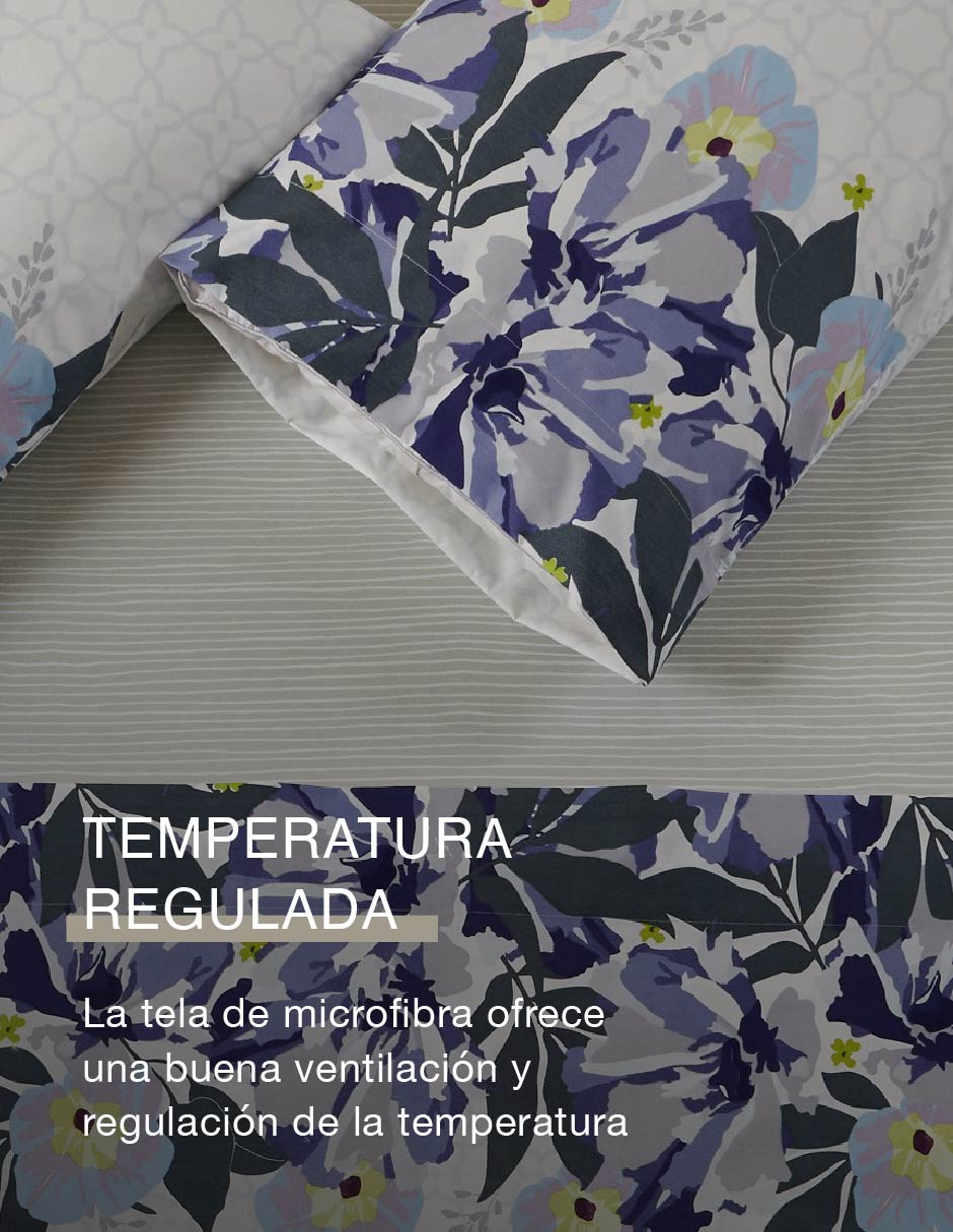 Juego de sábanas de microfibra pucon 7