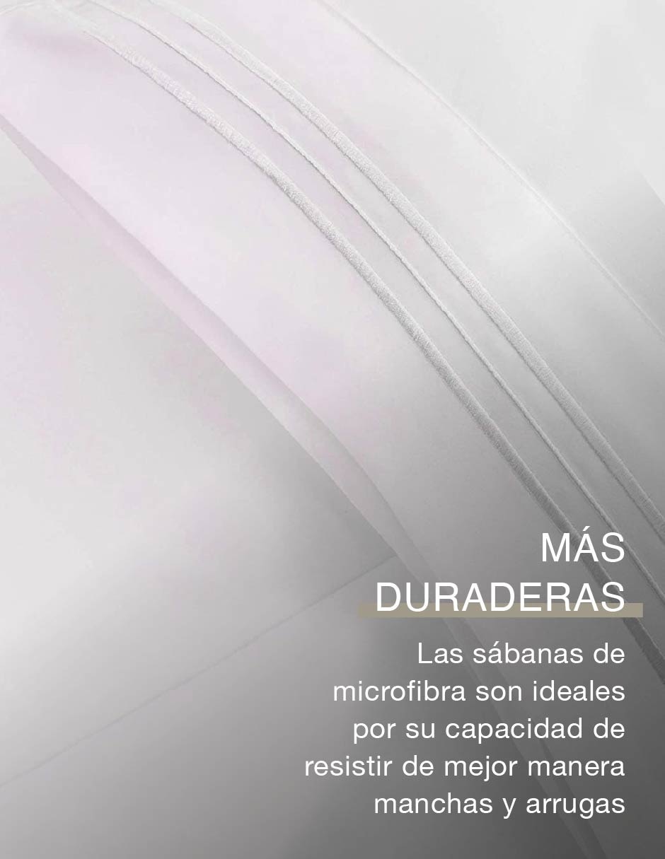 Juego de sábanas de microfibra Soft 2