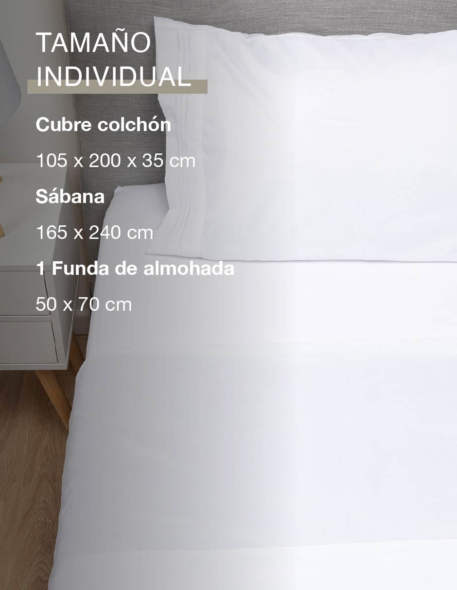 Juego de sábanas de microfibra Soft 8