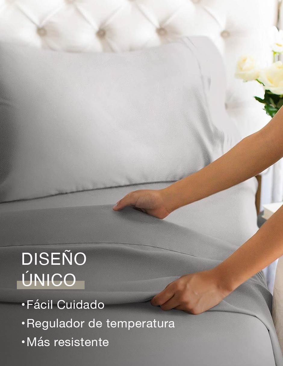 Juego de sábanas "de" microfibra maison deco soft