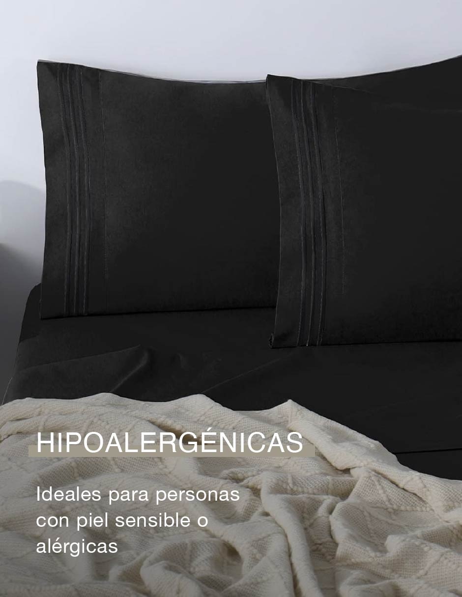 Juego de sábanas de microfibra Soft 7