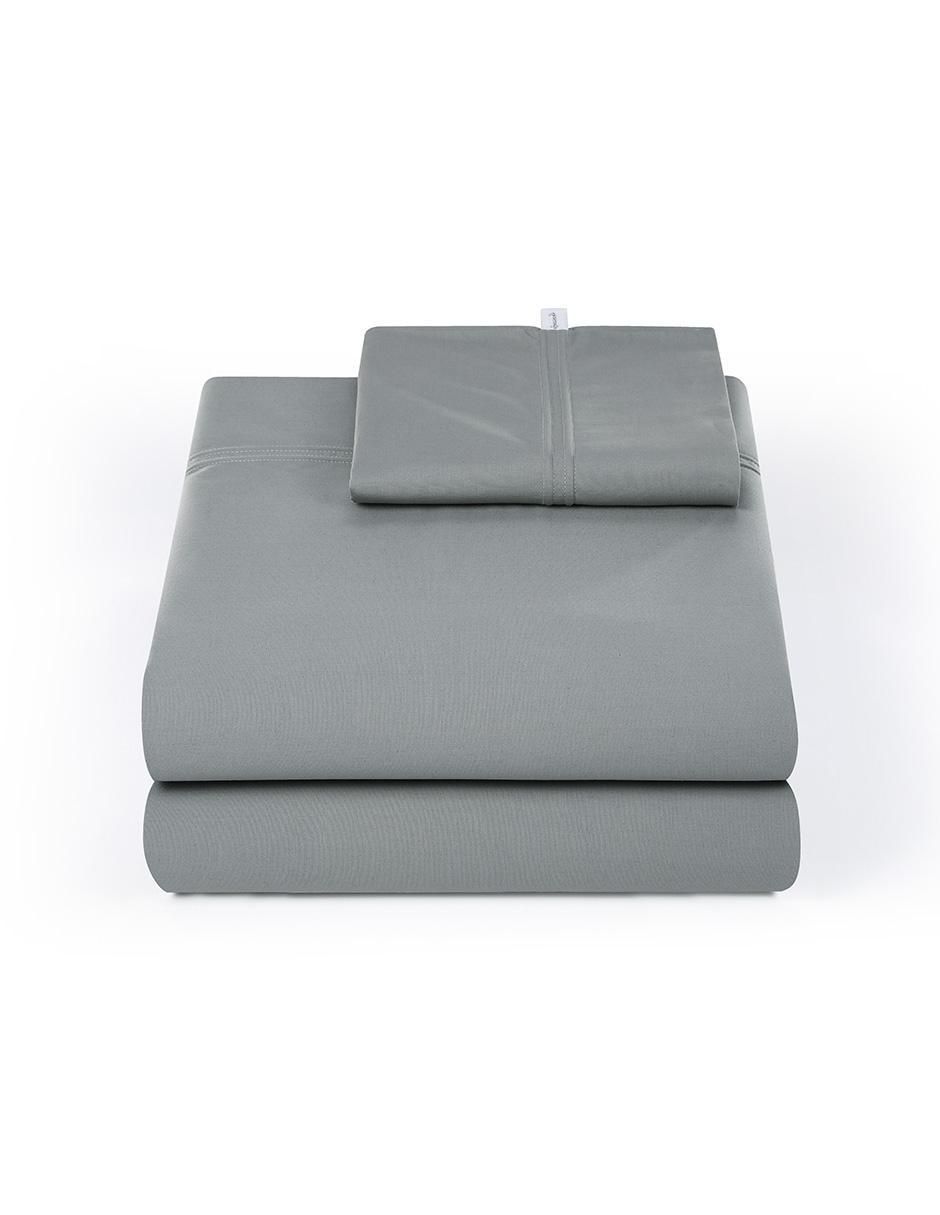 Juego de sábanas de algodón 150 hilos Fiorella Grey 4