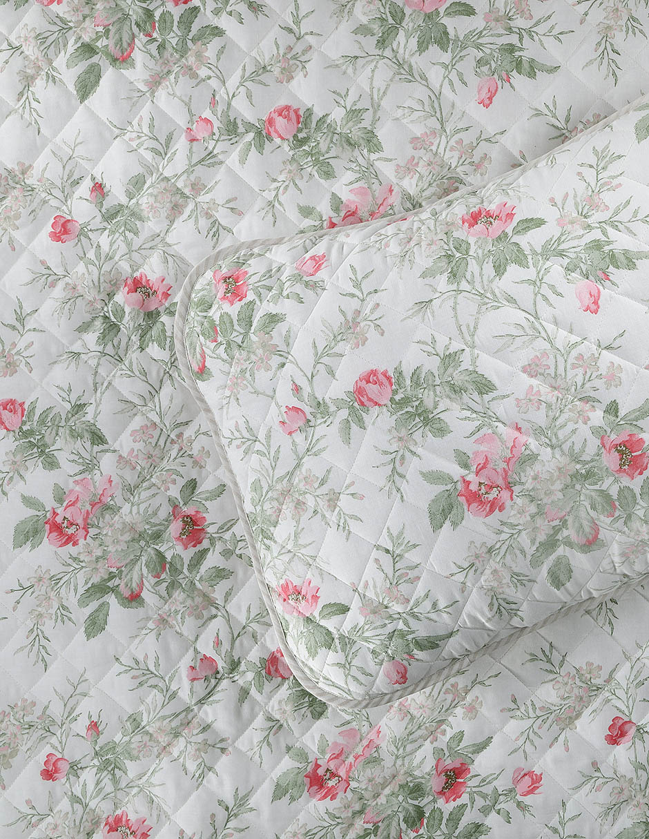 Set de colcha Naomi Floral Pink 3
