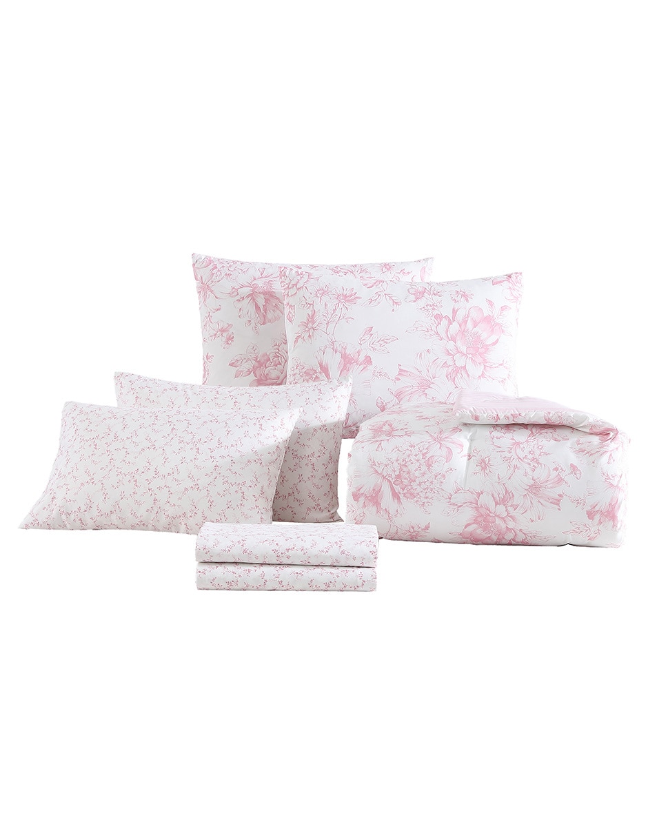 Set edredón Delphine Mauve Pink 6