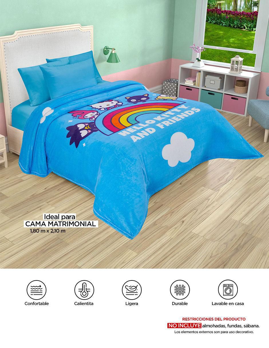Cobertor Hello Kitty and Friends Serenity 7