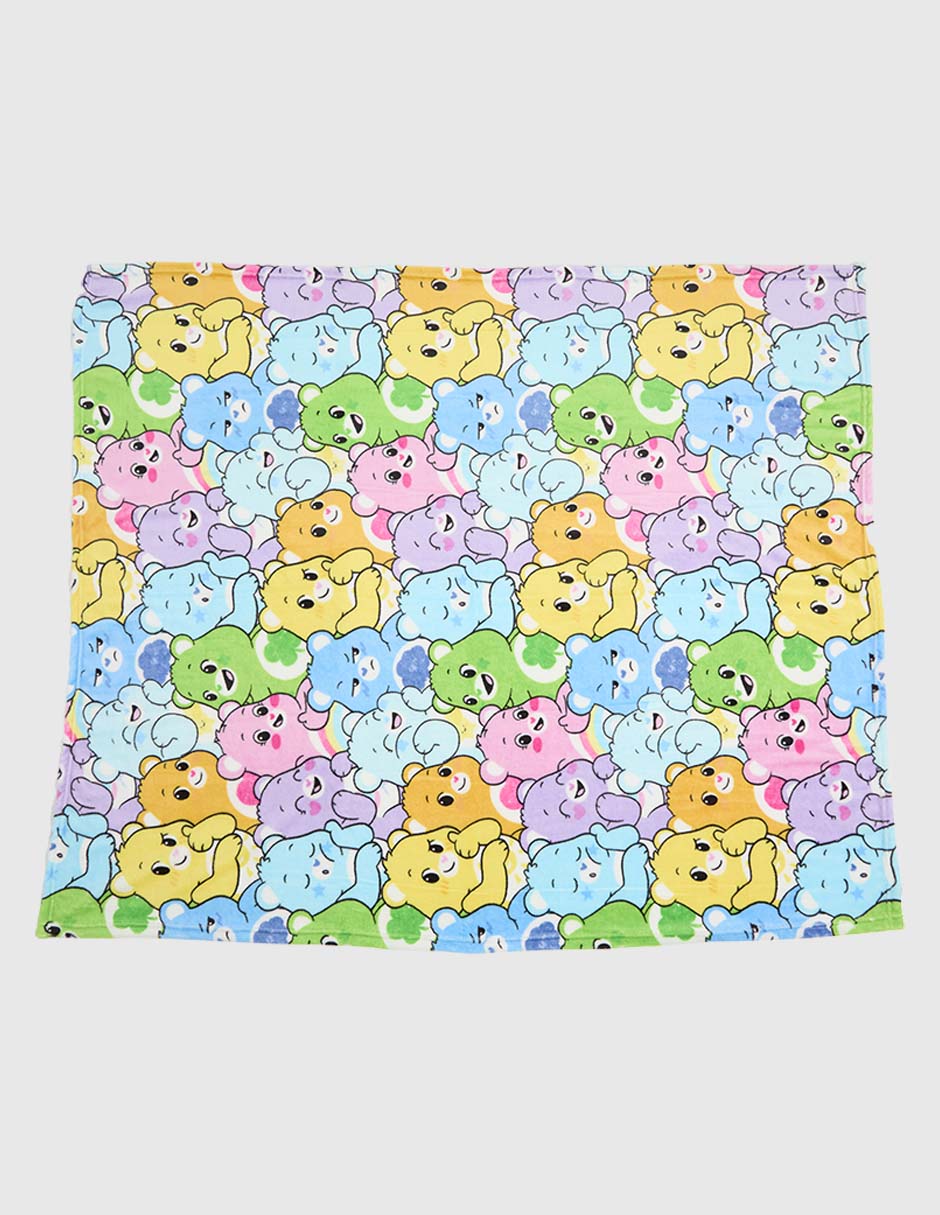 Frazada de tejido plano Care Bears para niña