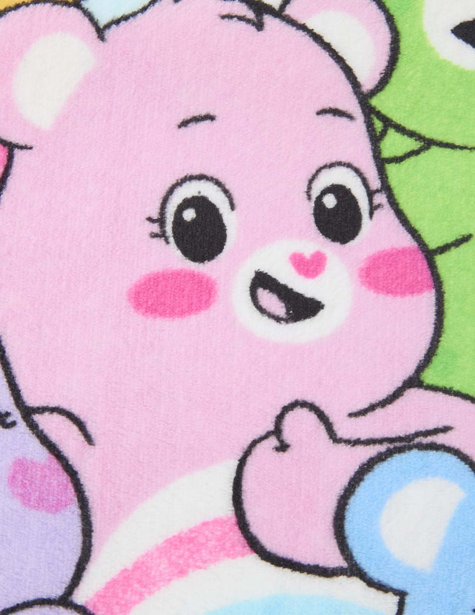 Frazada de tejido plano Care Bears para niña 4