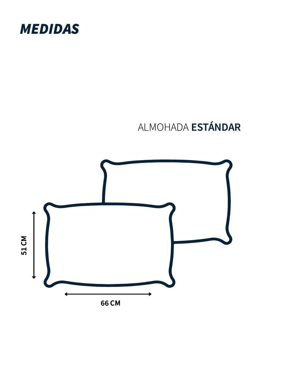 Set de almohada Hipoalergénica firmeza media 2