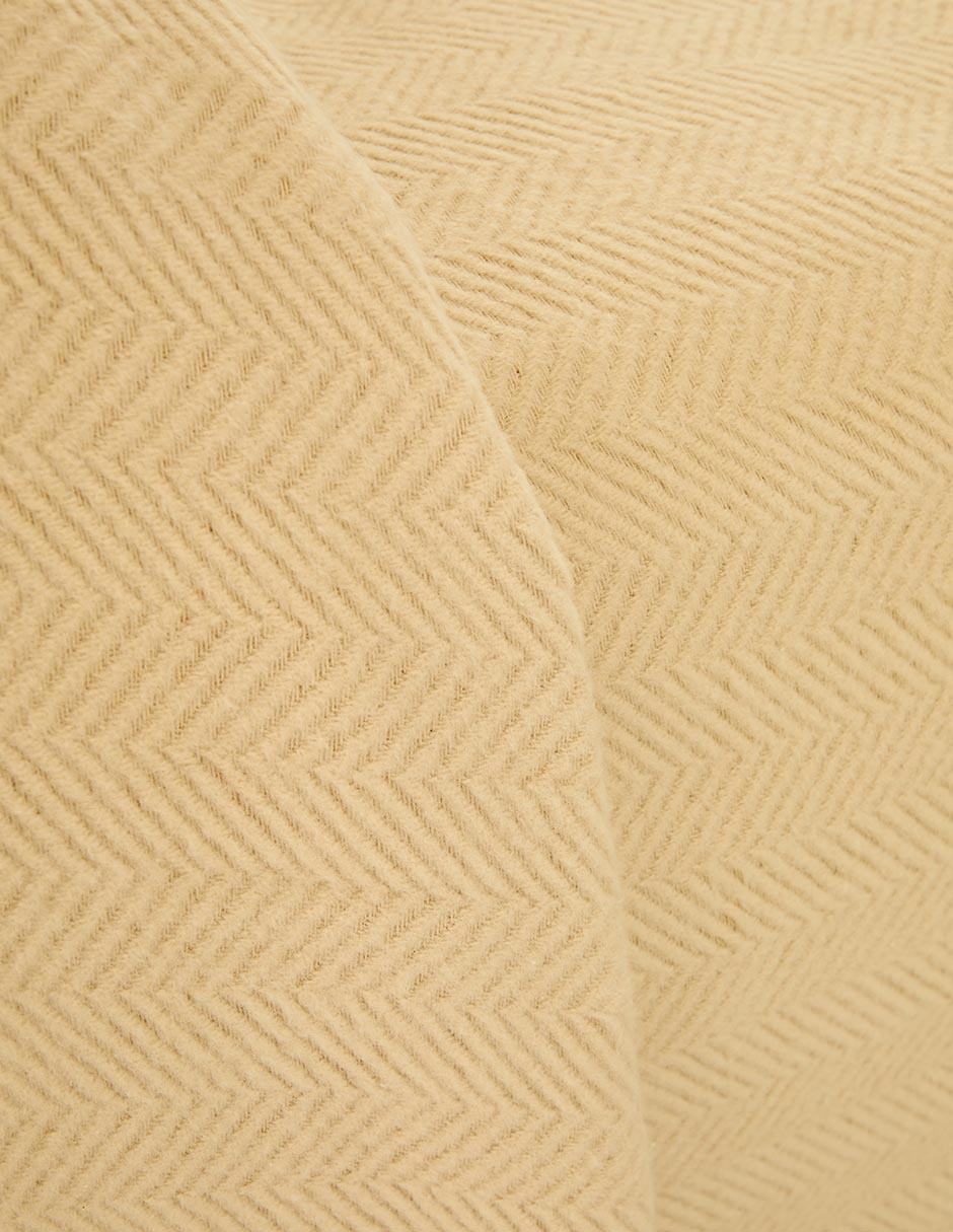 COBERTOR CANDY COTTON, IND, BEIGE SAN L