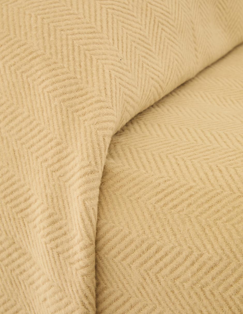 COBERTOR CANDY COTTON, IND, BEIGE SAN L