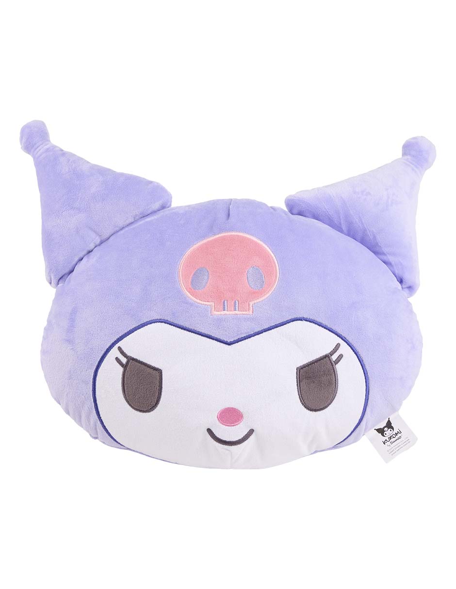 Set frazada y cojín de tejido plano Kuromi para niña 5