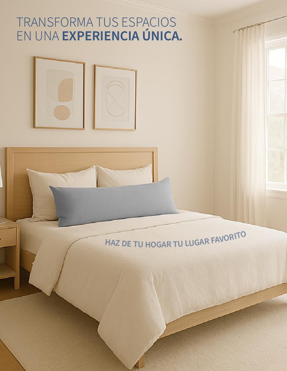 Almohada tesso home corporal  "firmeza" media