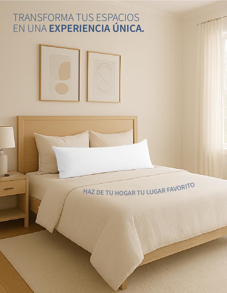 Almohada Corporal firmeza media 6