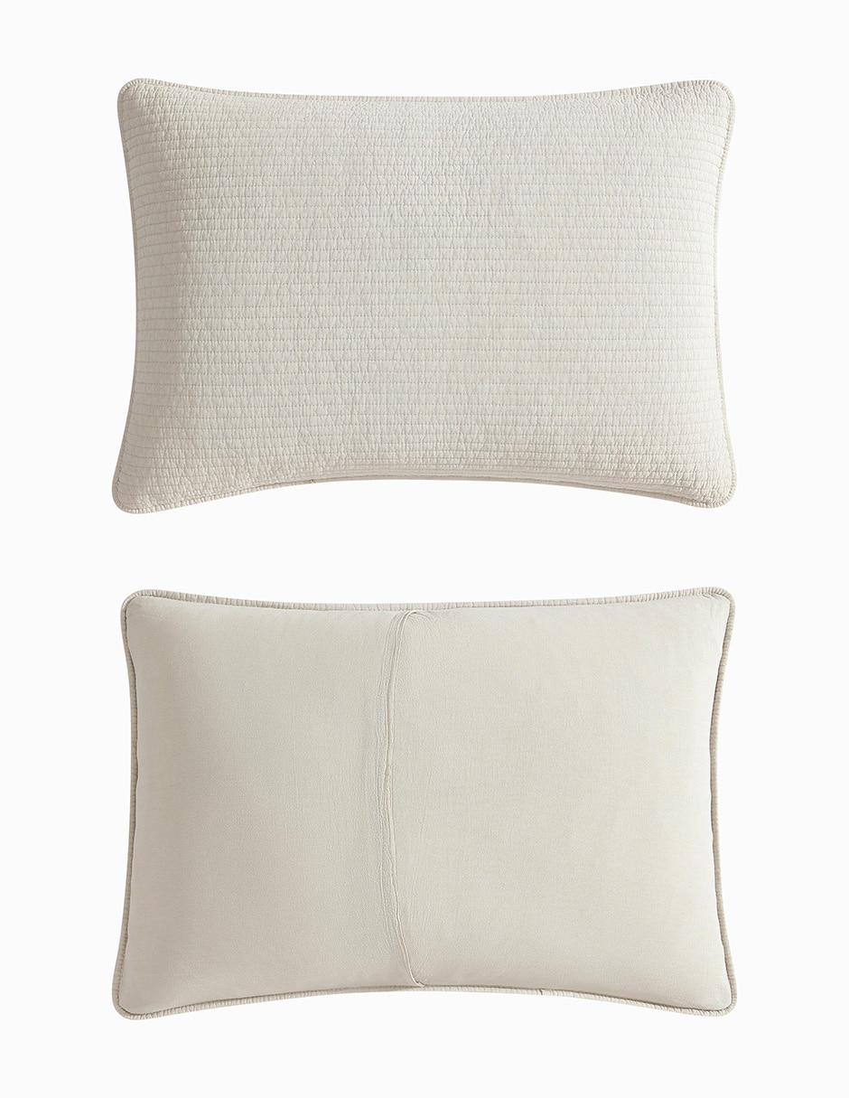 Set de colcha Seashore Stitch Beige 5