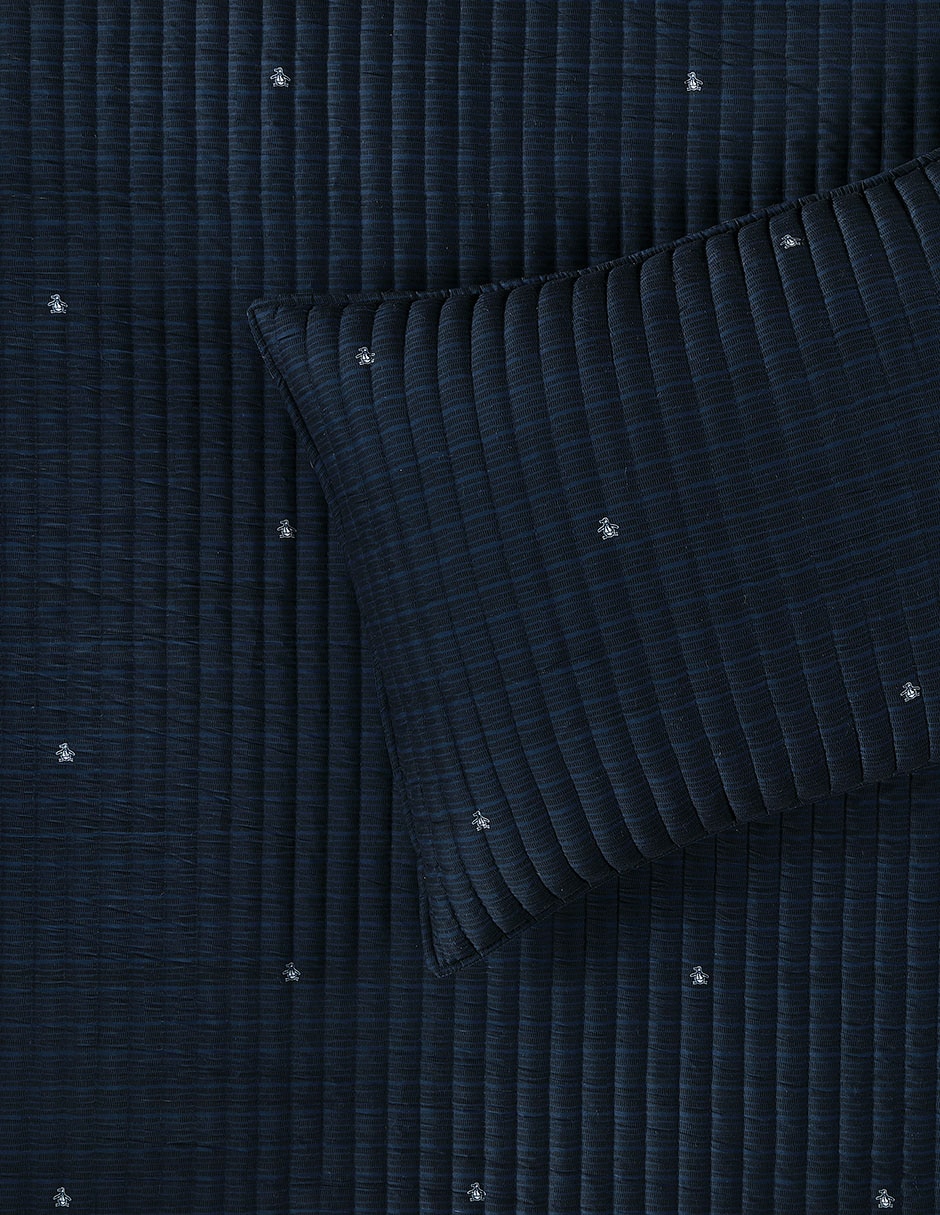 Set de colcha Merrik Navy 12