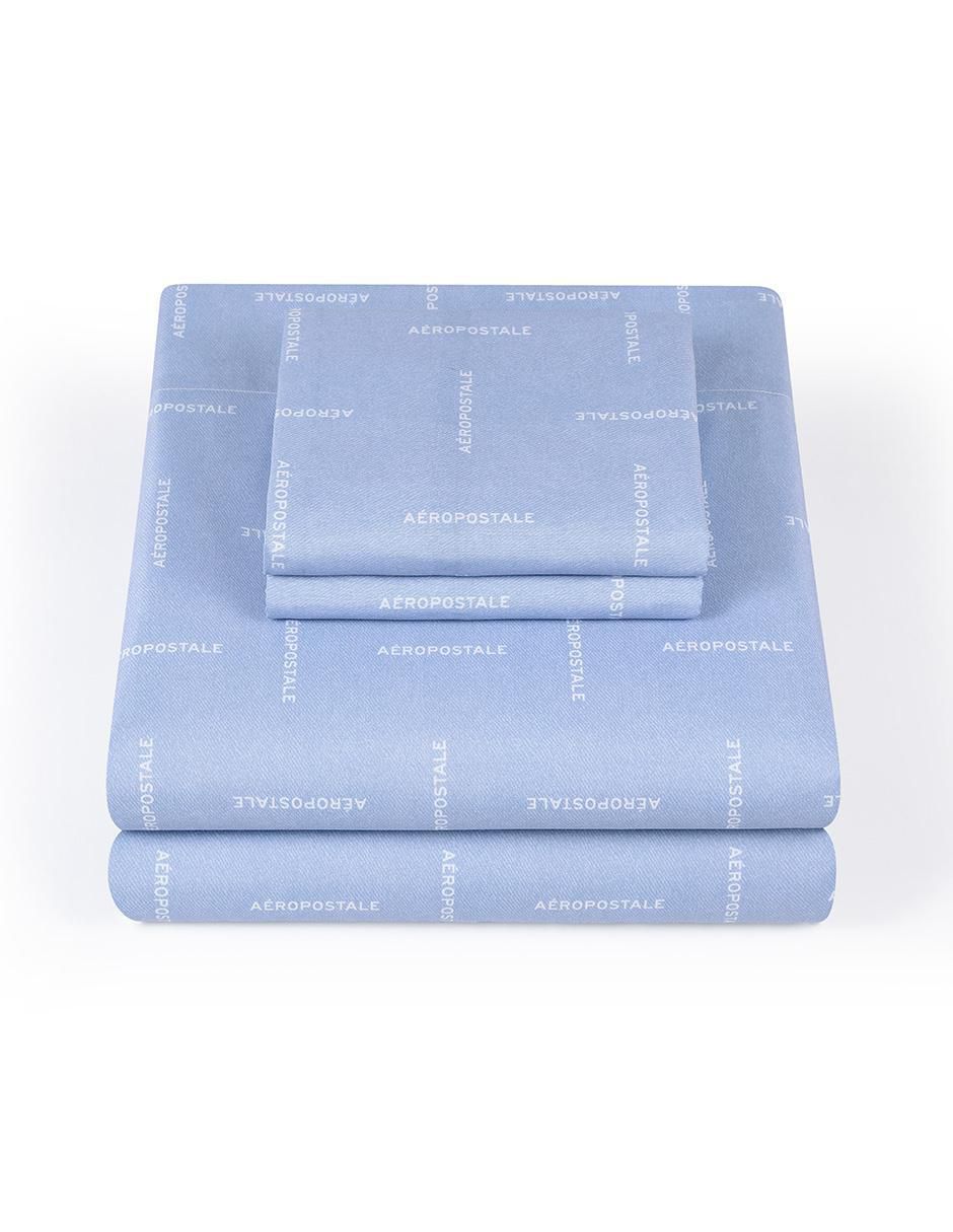 Juego de sábanas de microfibra Tim Light Denim 4