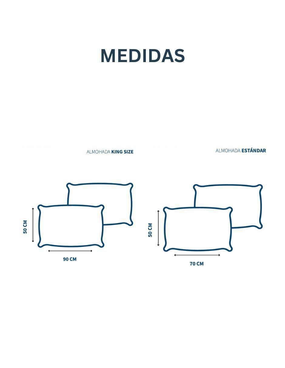 Set de almohada Almohada y funda firmeza media 6