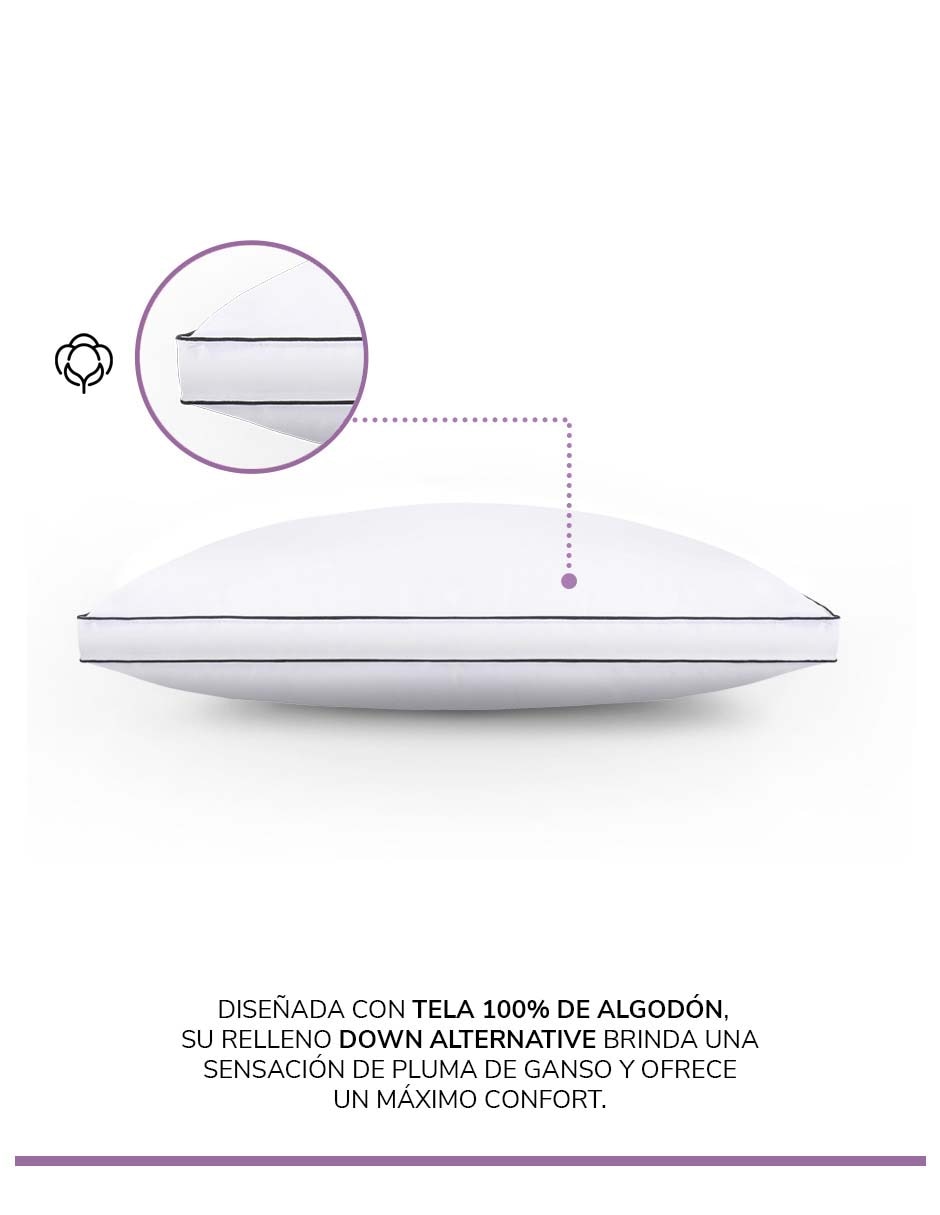 Almohada Down Alternative firmeza media 5