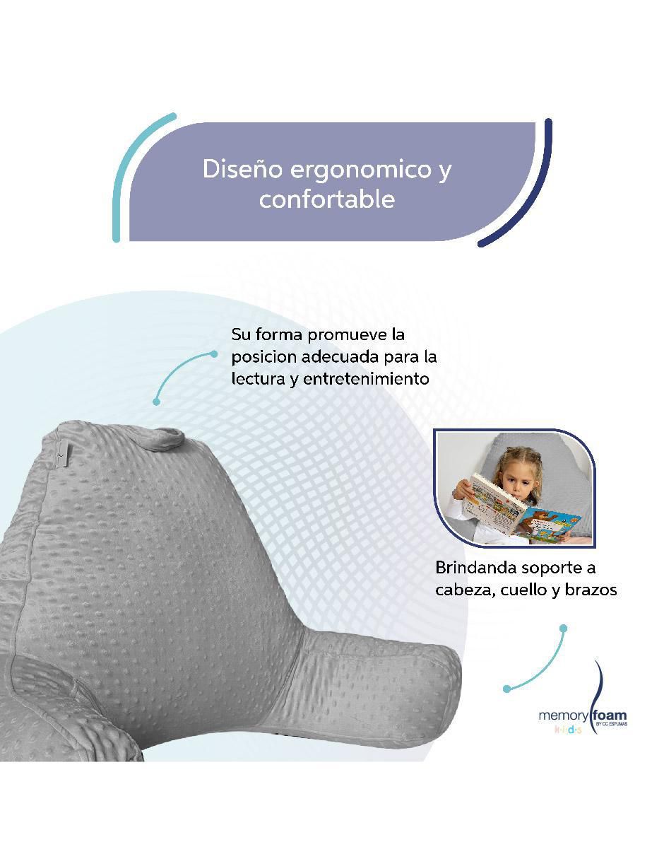 356103327 - blancos / cojin / cojín de respaldo memory foam "estampado" ninguno