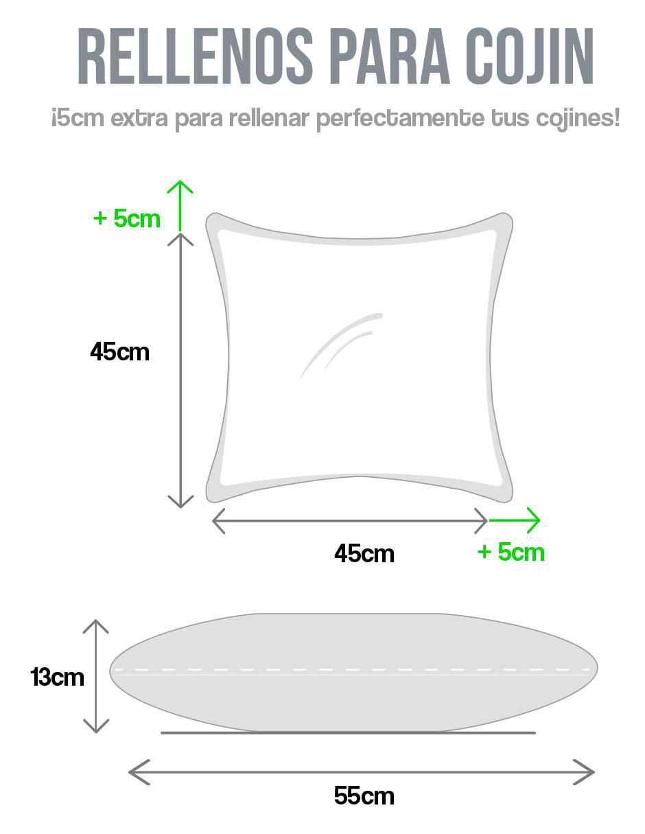 Set de relleno para cojín 5