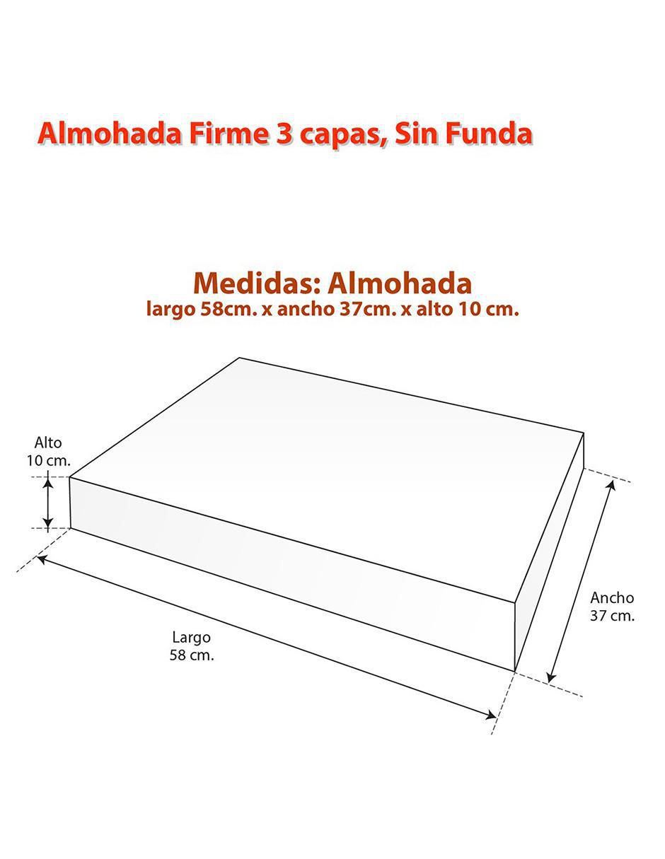 Almohada firmeza media 3