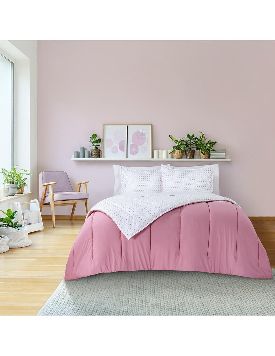 Set edredón Elliot Mauve R