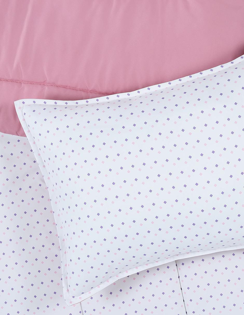 Set edredón Elliot Mauve R 5