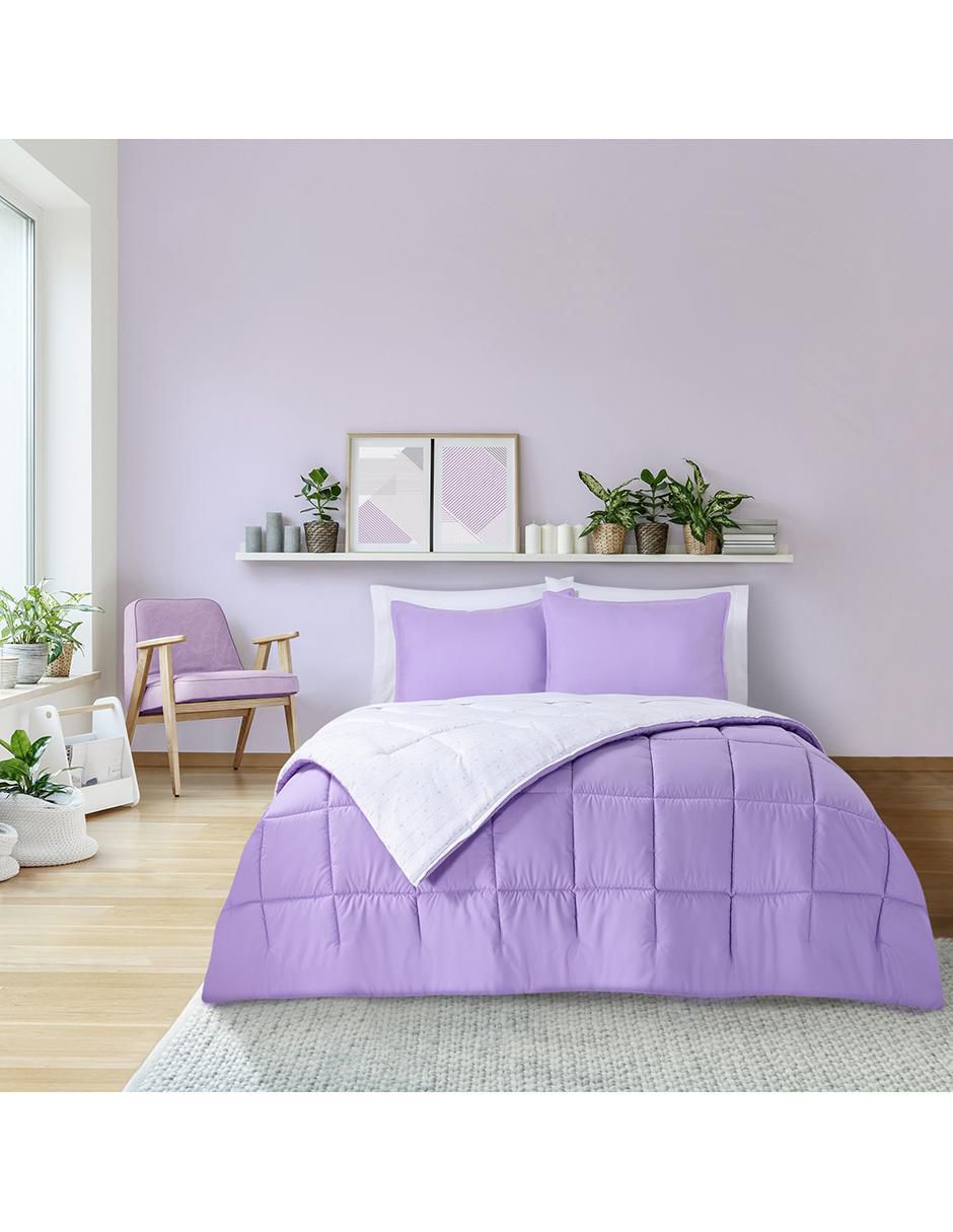 Set edredón Nelly Mauve R 2