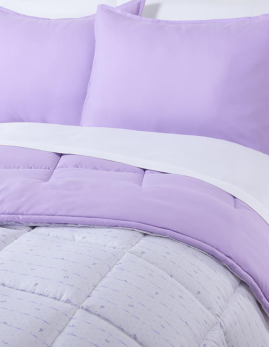 Set edredón Nelly Mauve R 3