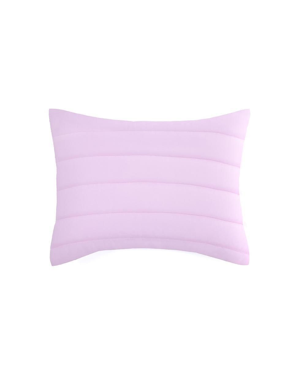 Set de colcha Solid Rosa Mauve 3