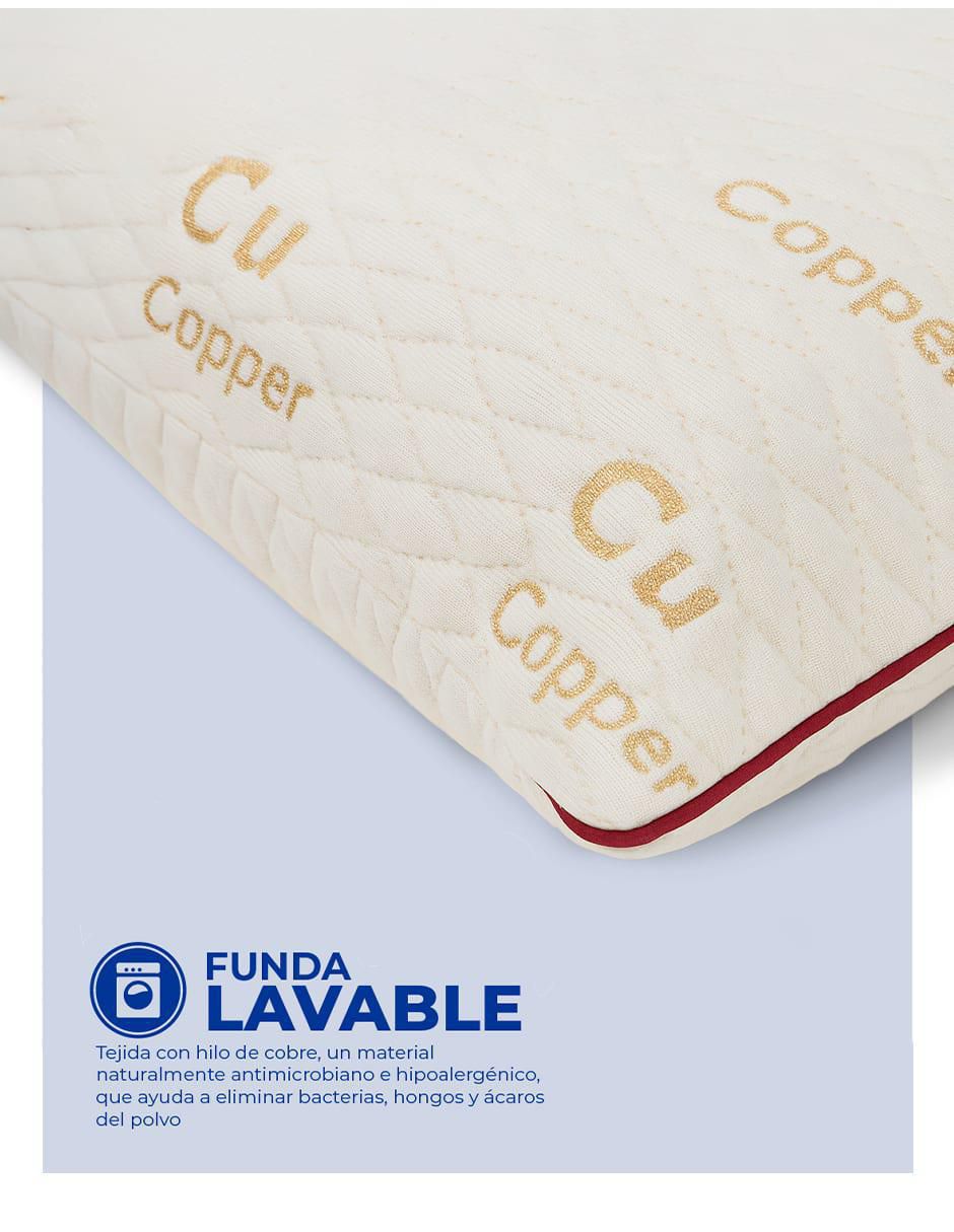 Almohada Infanti Bio Copper firmeza media 4