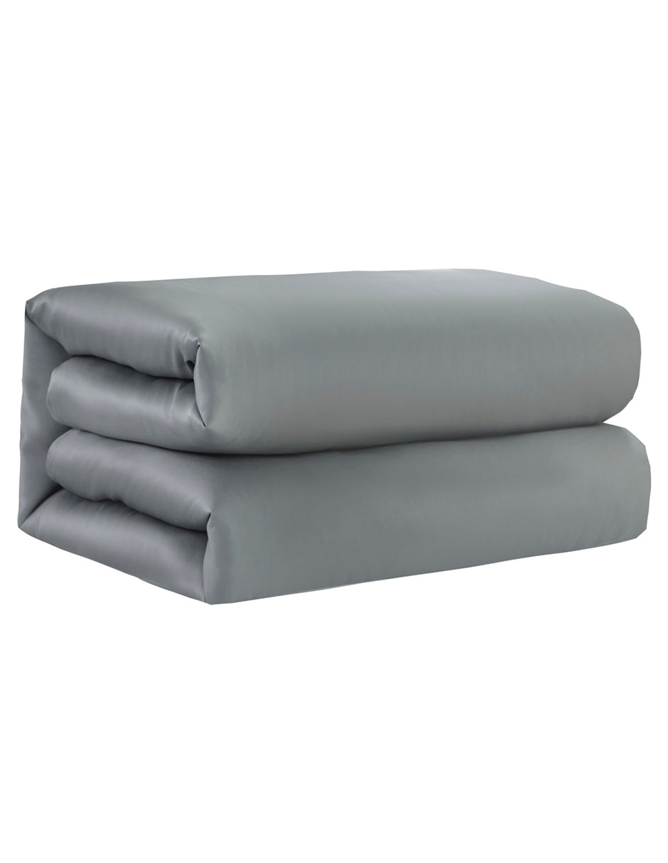 SET FUNDA DUVET BAMBU 30, MAT-QS, GRIS