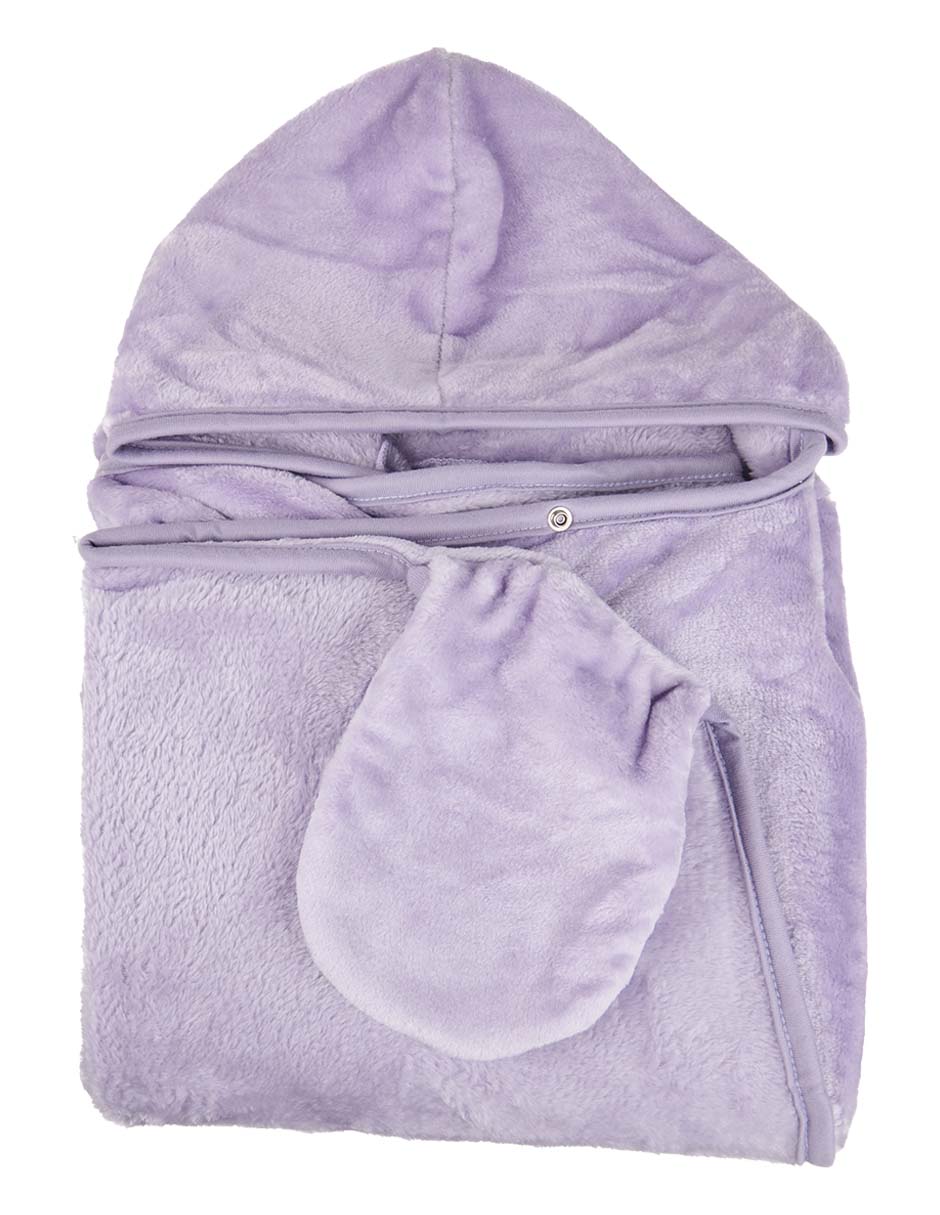Frazada con capucha de tejido plano unisex 6