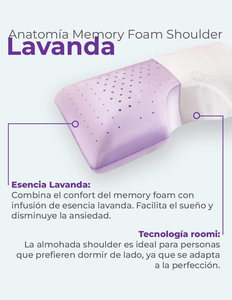 Almohada Lavander Shoulder Mist firmeza media 4