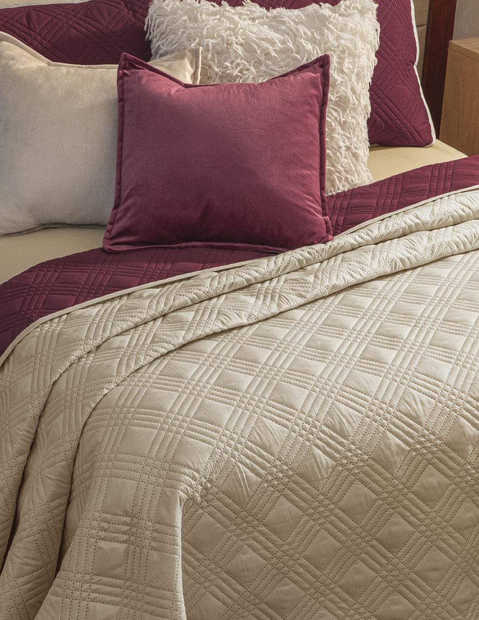 Set de colcha Intima Hogar Ligera Rioja