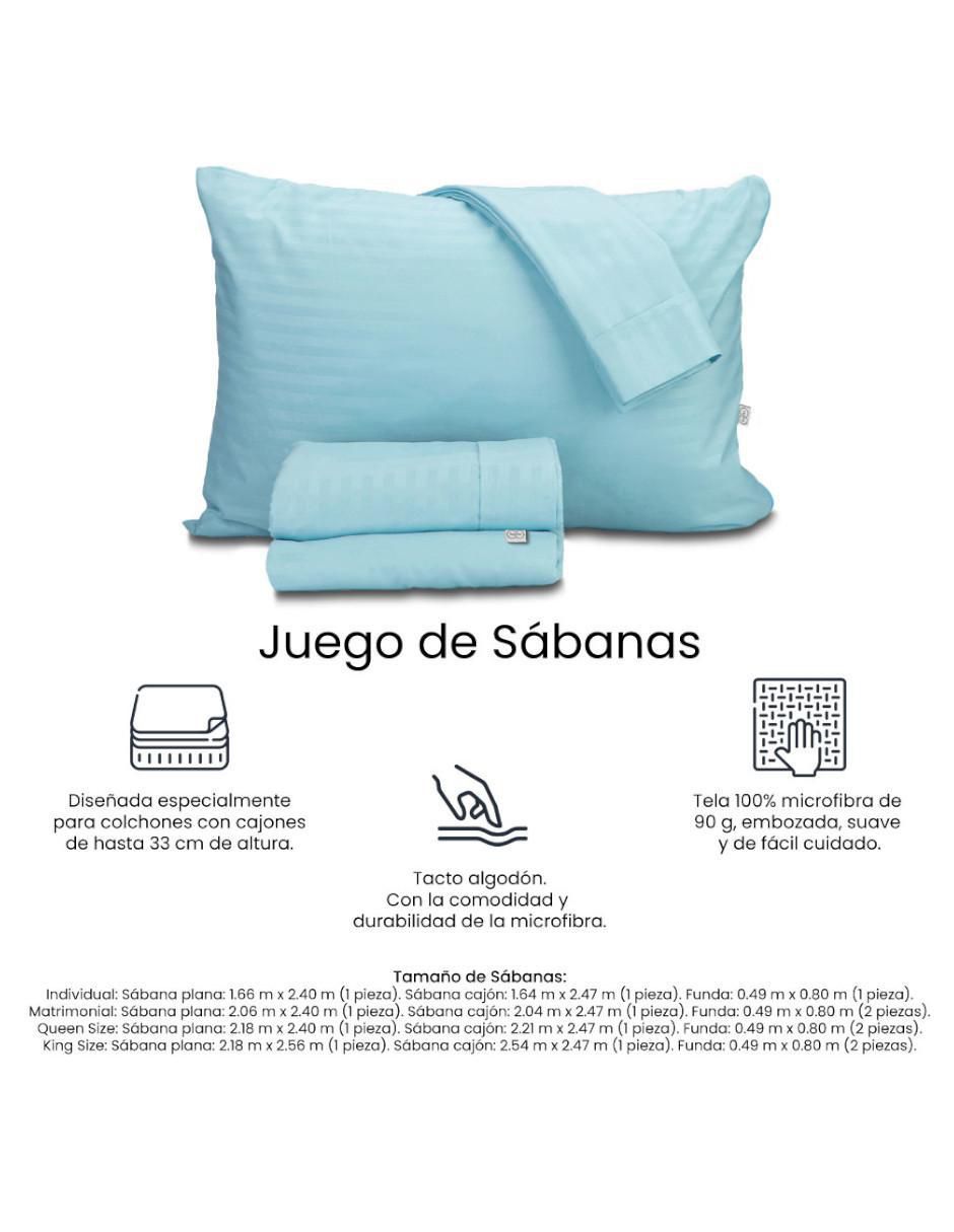 Juego de sábanas de microfibra 8