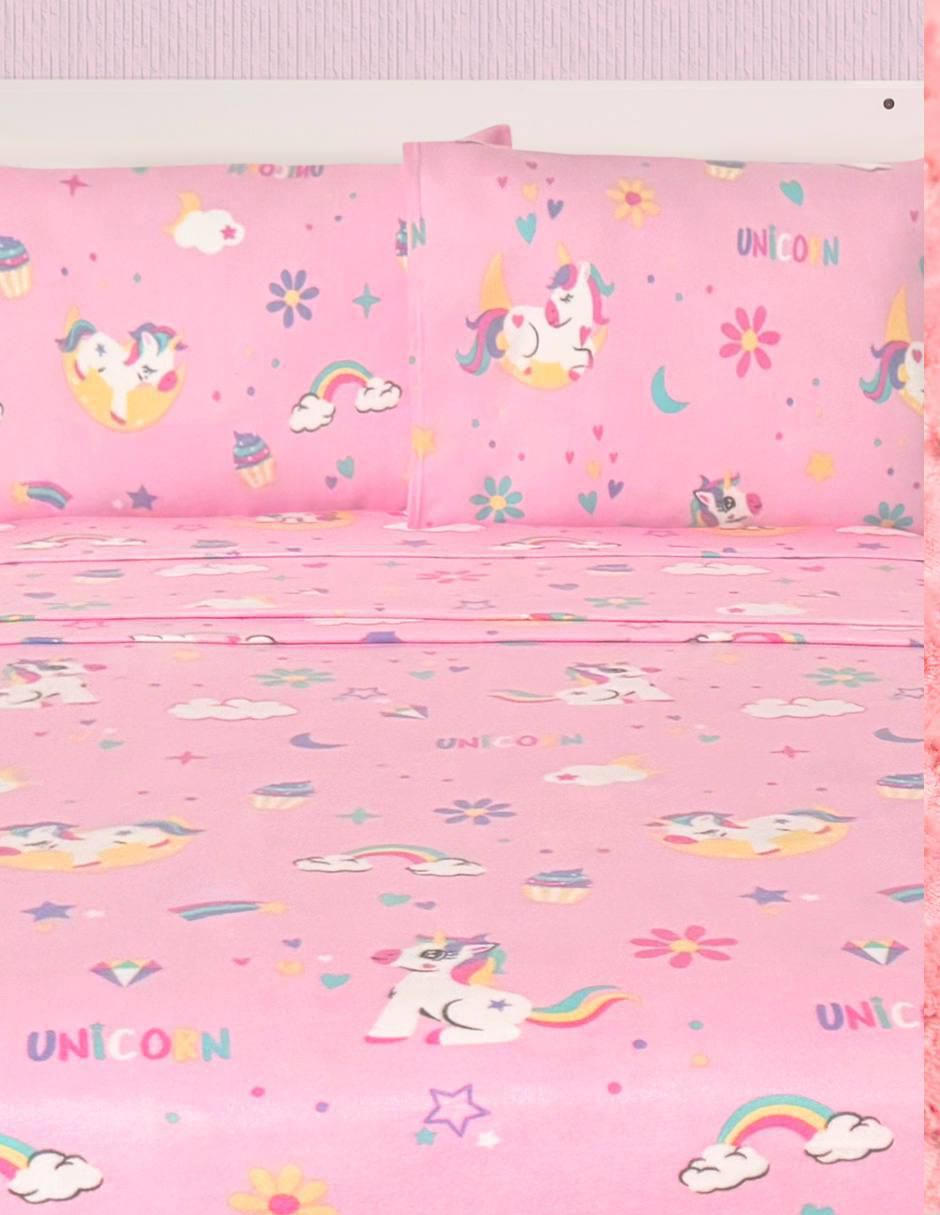 Juego de sábanas Unicornio 3