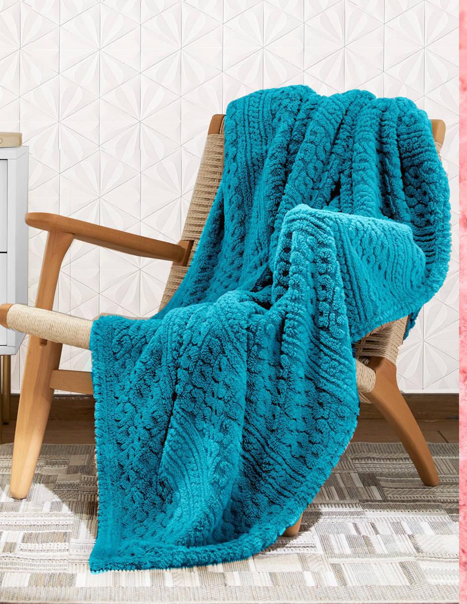 Frazada clásica de tejido jacquard unisex