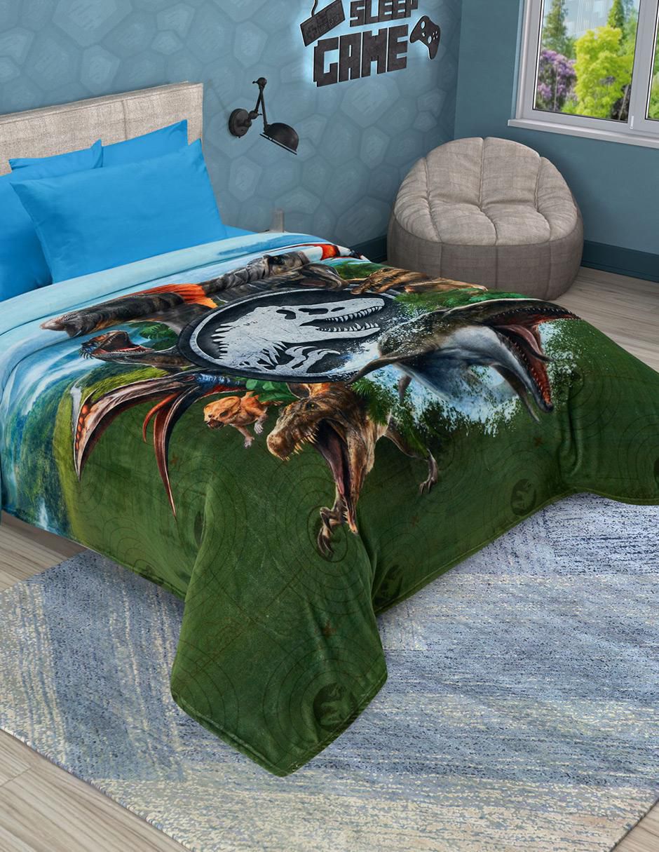 Cobertor Jurassic World Rebirth Serenity giants 2