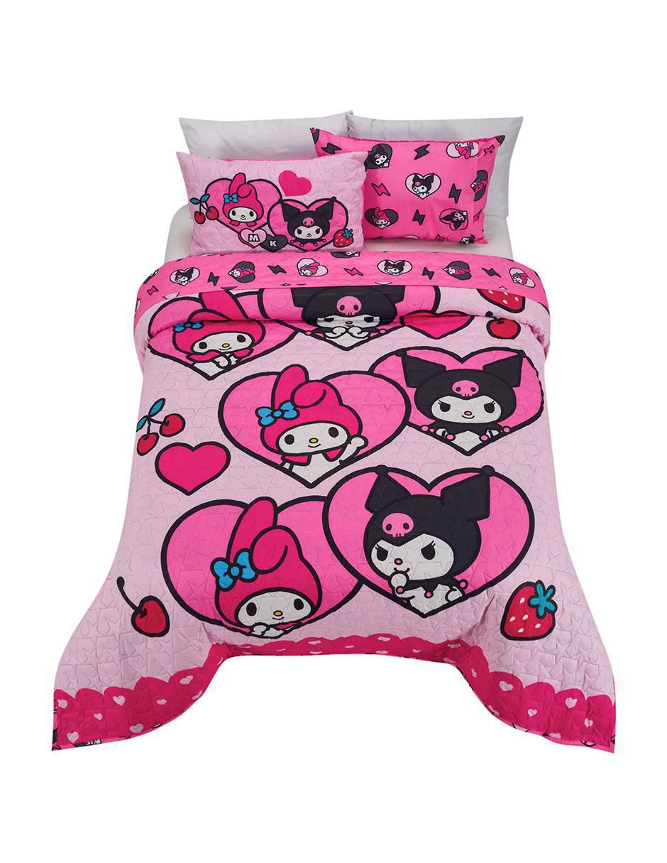 Set de colcha Kuromi y My Melody 2
