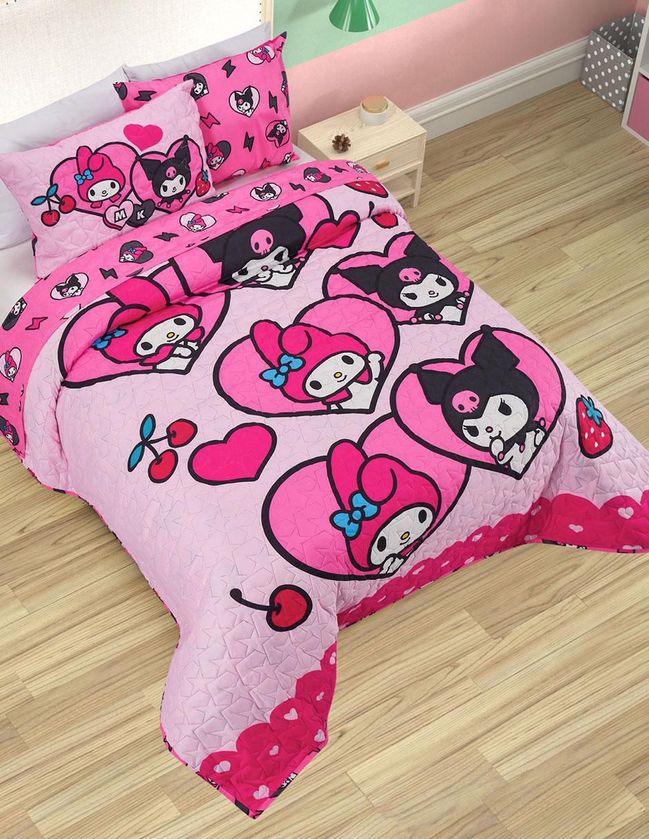 Set de colcha Kuromi y My Melody 5