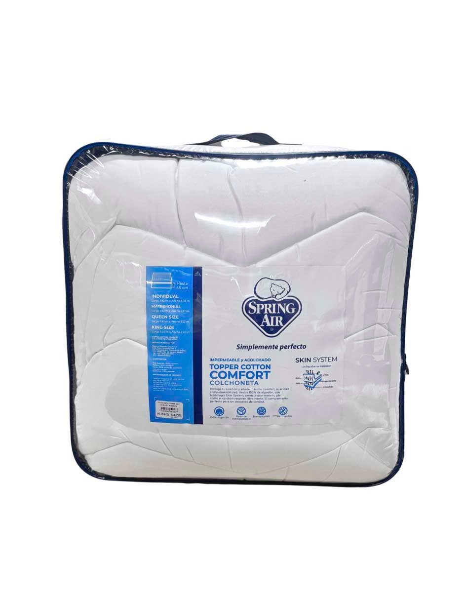 Colchoneta Topper Cotton Conford confort suave 4