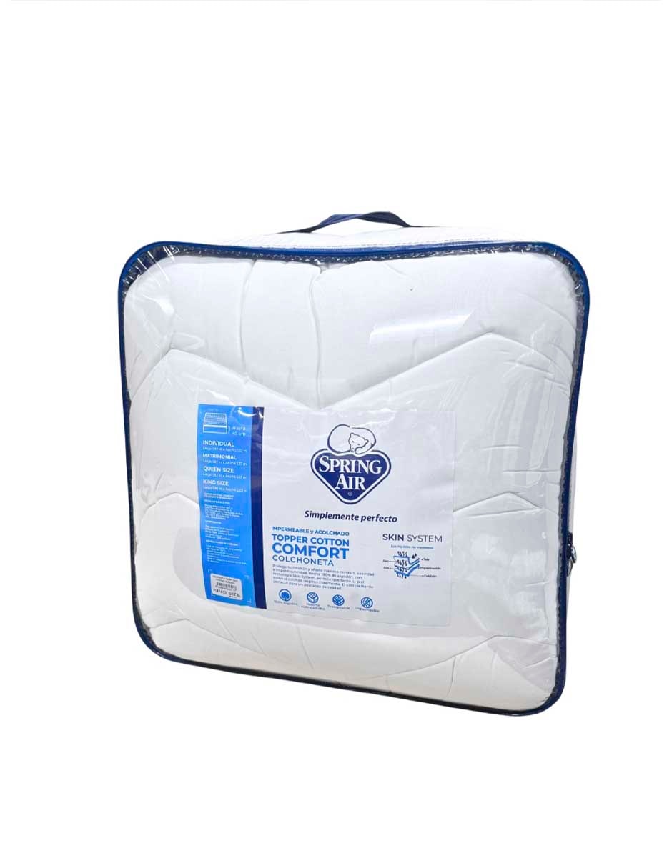 Colchoneta Topper Cotton Conford confort suave 6