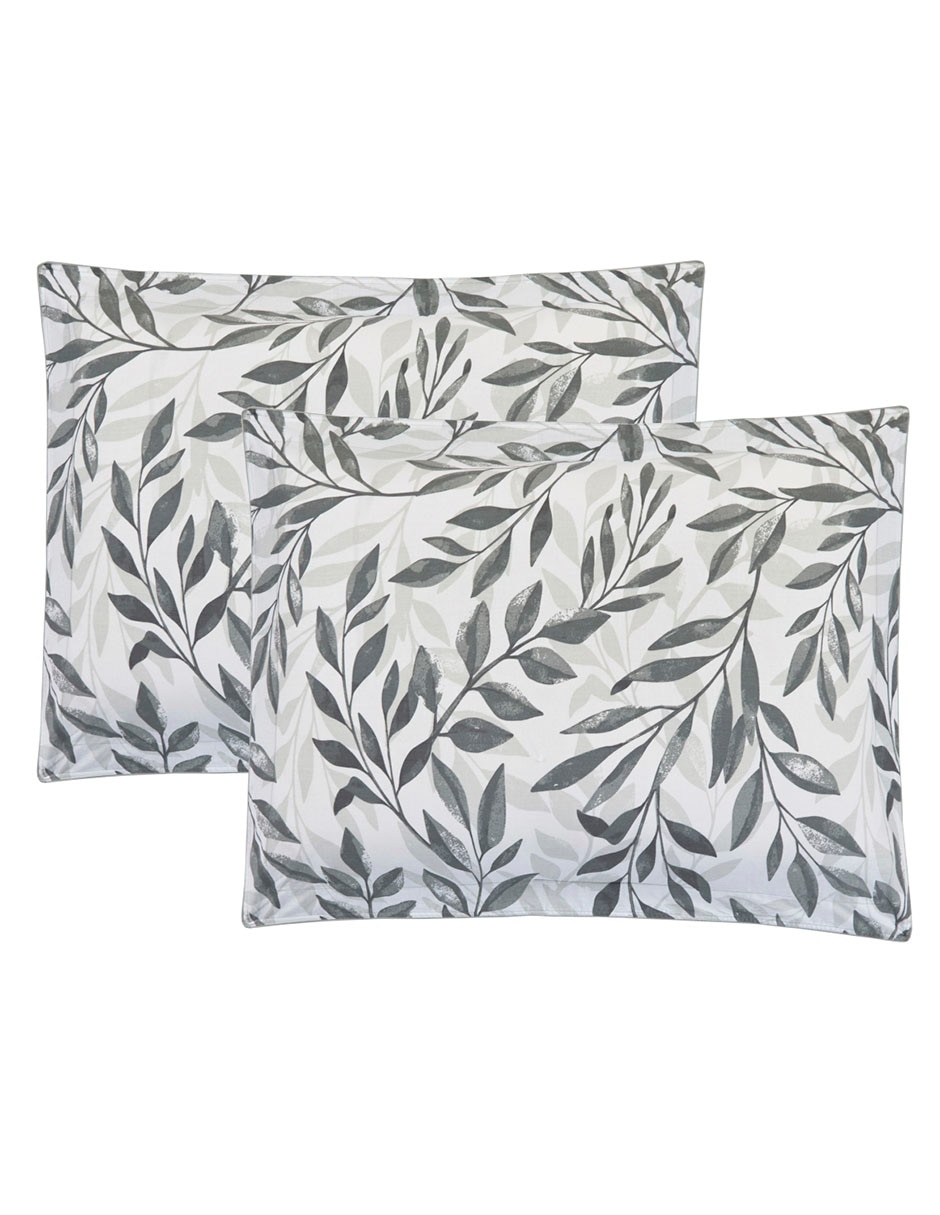 Set edredón Da Cotton Leaves 5