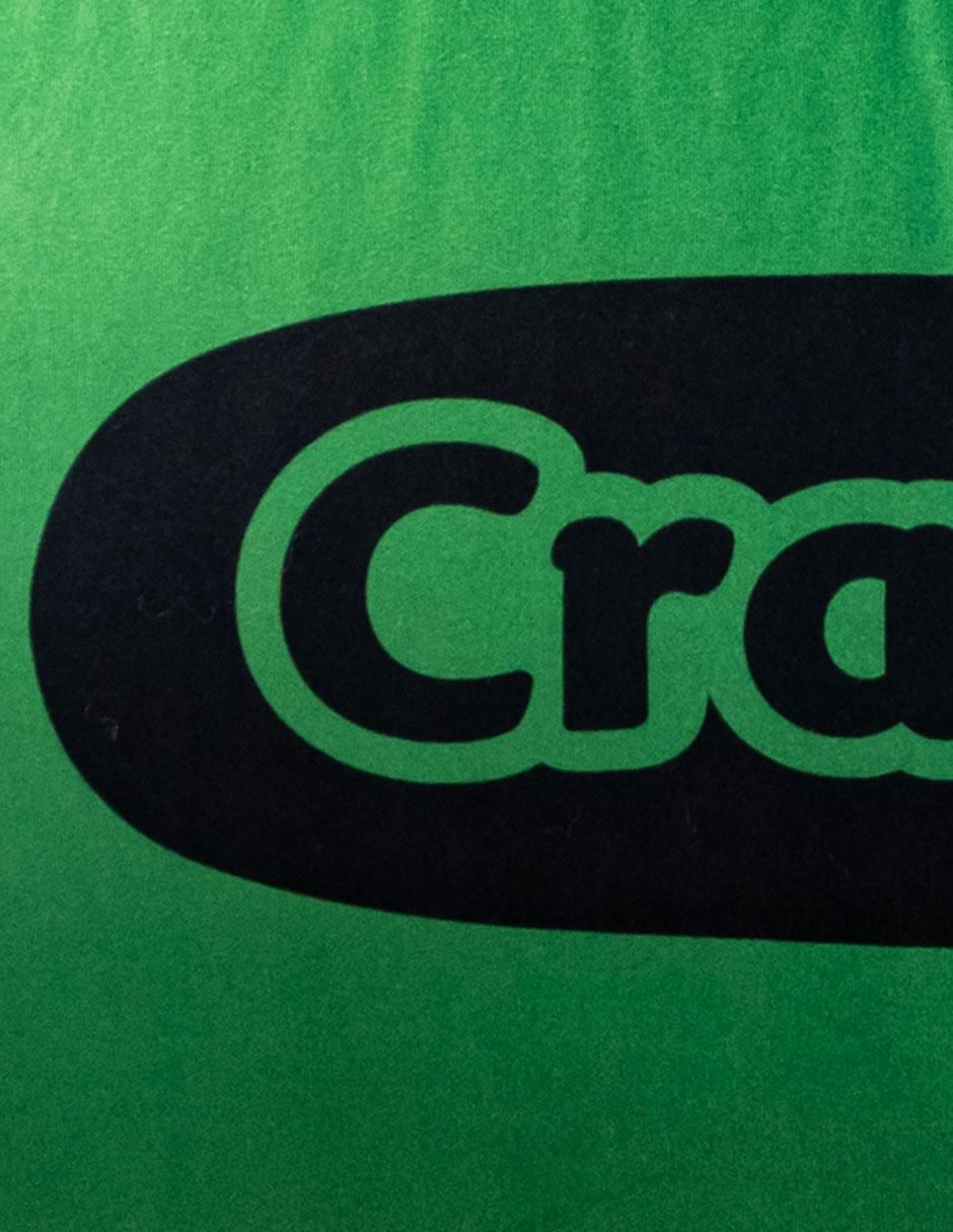 Almohada forma de crayola verde firmeza media