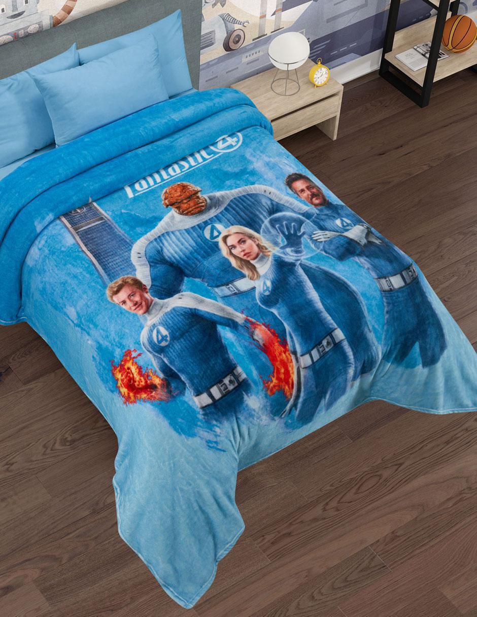 Cobertor Los 4 fantásticos Serenity Blue 4