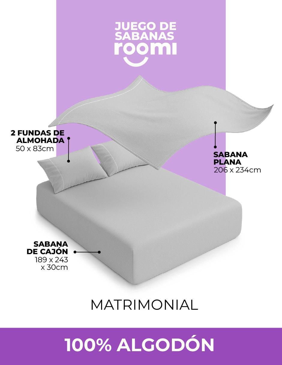 Juego de sábanas de algodón Premium 2