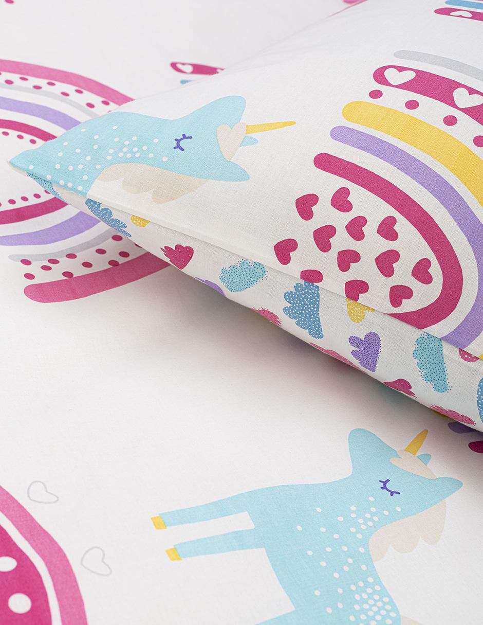Set edredón Crazy Rainbows Pink 3